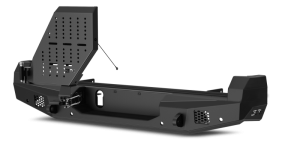 Toyota Tacoma Driver Side Swingout - Body Armor 4x4 - Pro Series II - Light Texture Black - `16-`23